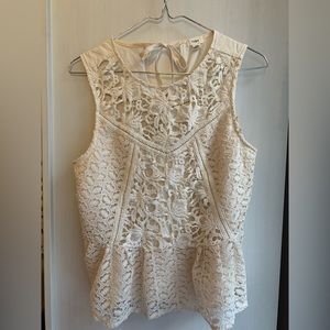 Anthropologie Tiny Sleeveless Top